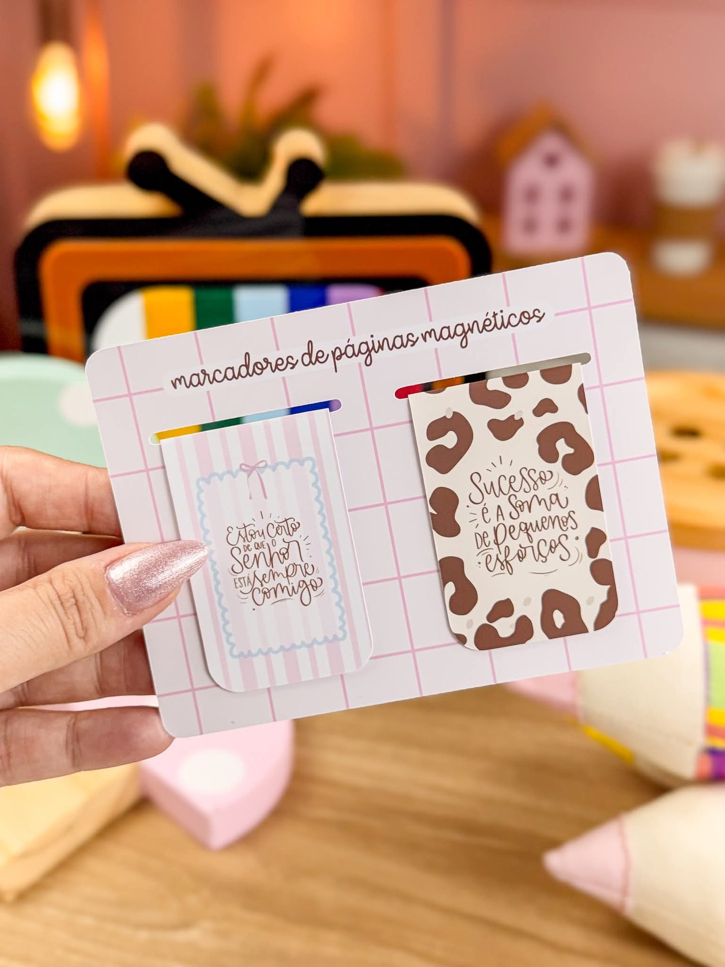 Marcador de Página Magnético - Personalizado
