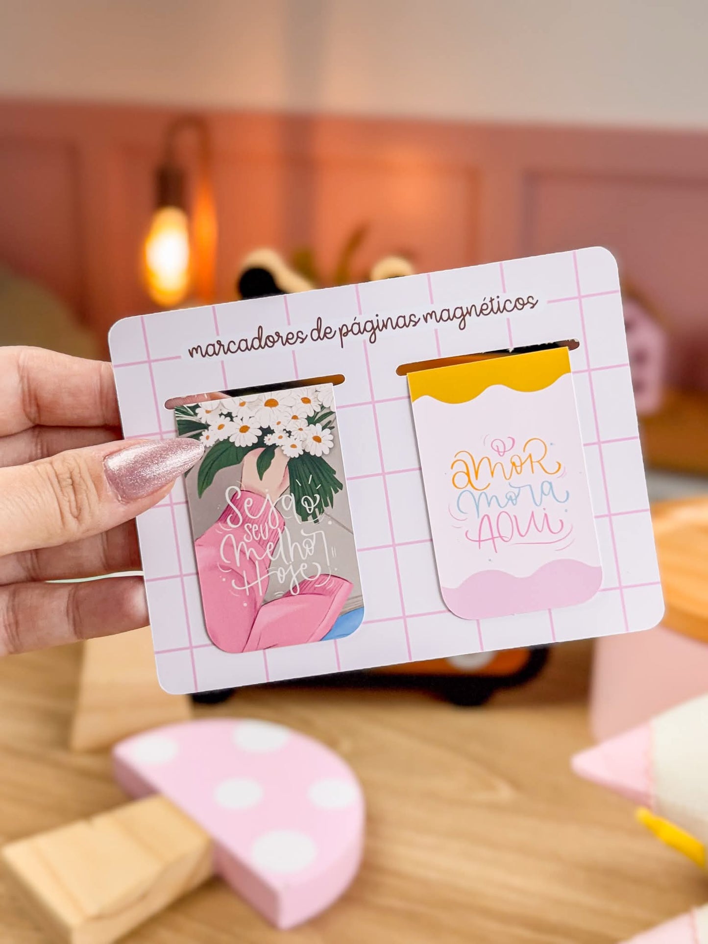 Marcador de Página Magnético - Personalizado