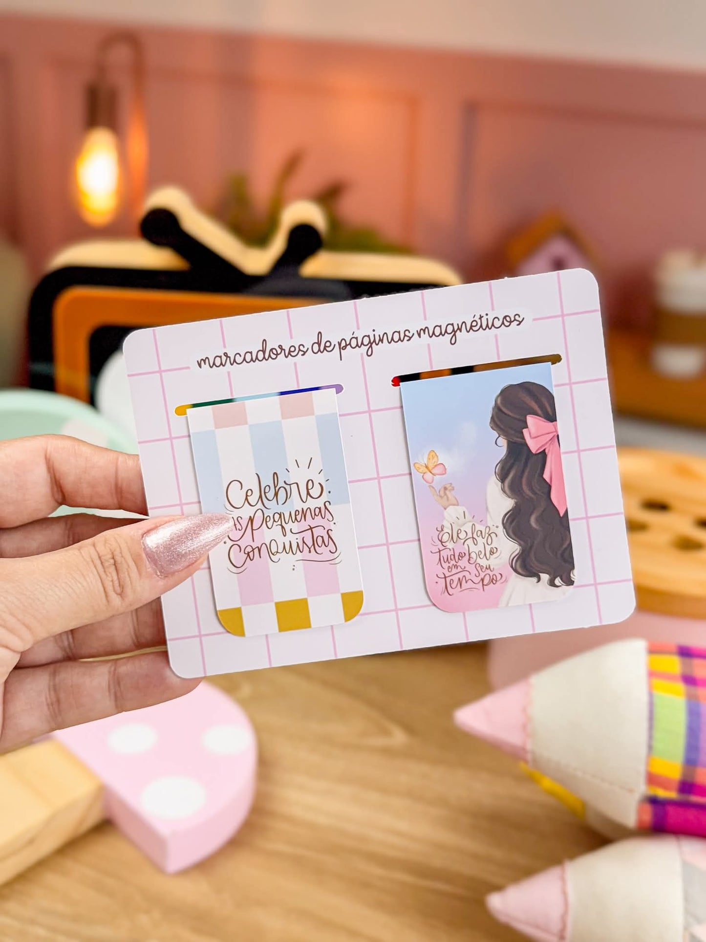 Marcador de Página Magnético - Personalizado