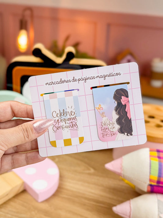 Marcador de Página Magnético - Personalizado